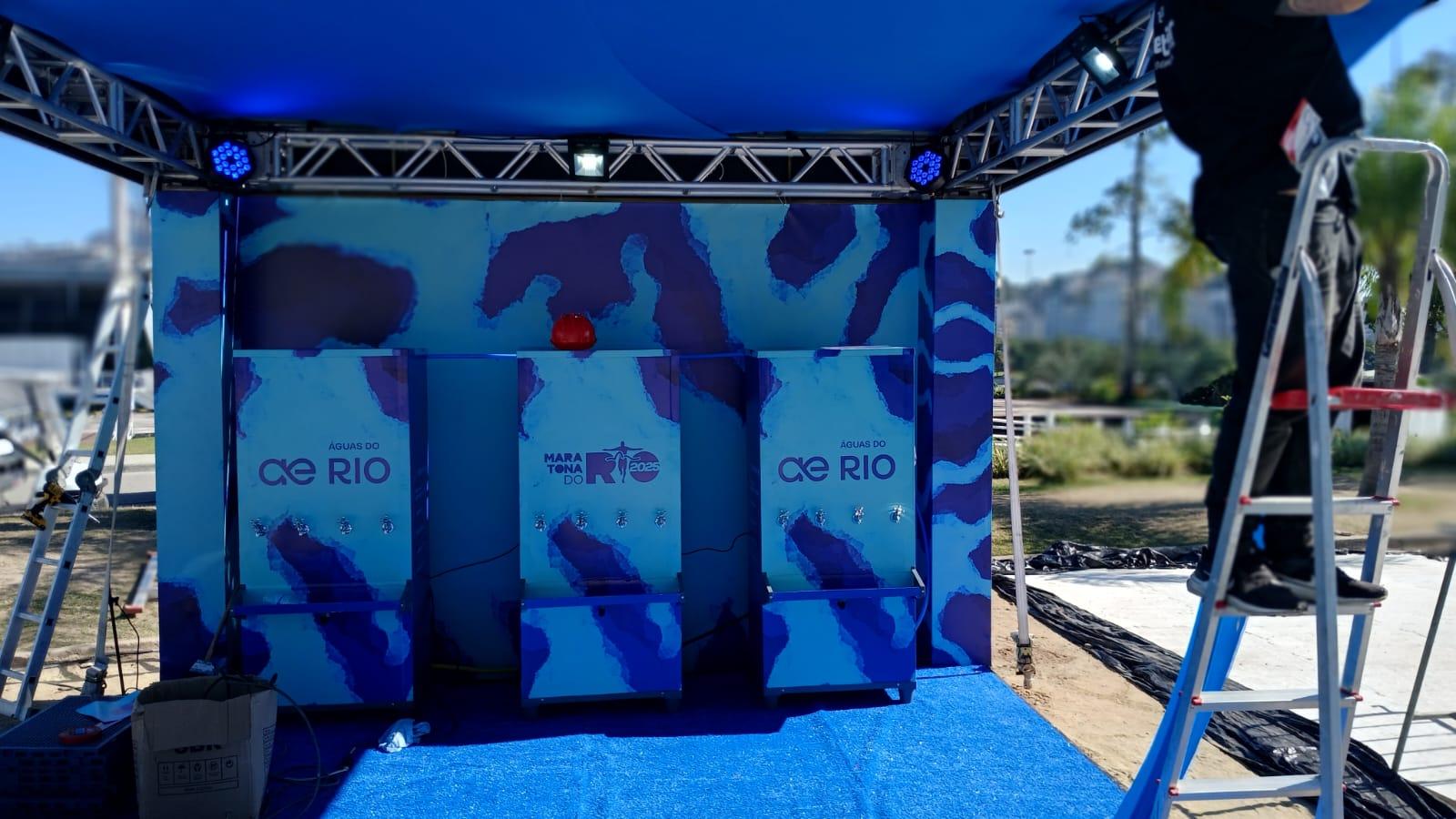 Stand Águas do Rio - Maratona do Rio 2025 - Imagem 3