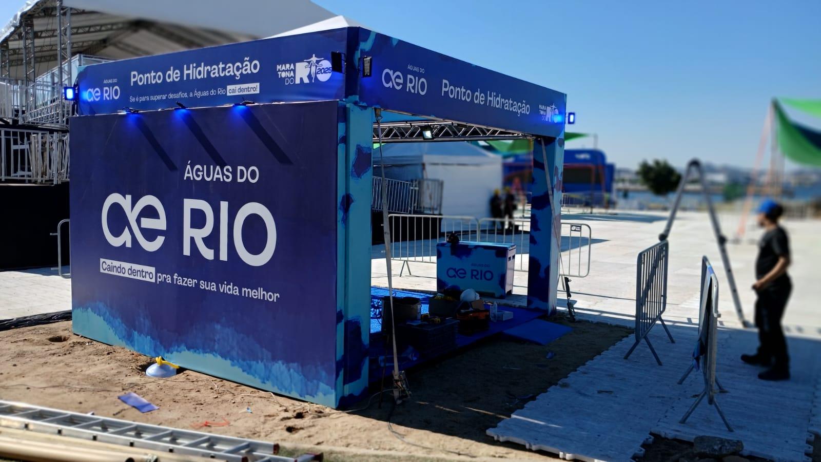 Stand Águas do Rio - Maratona do Rio 2025 - Imagem 2
